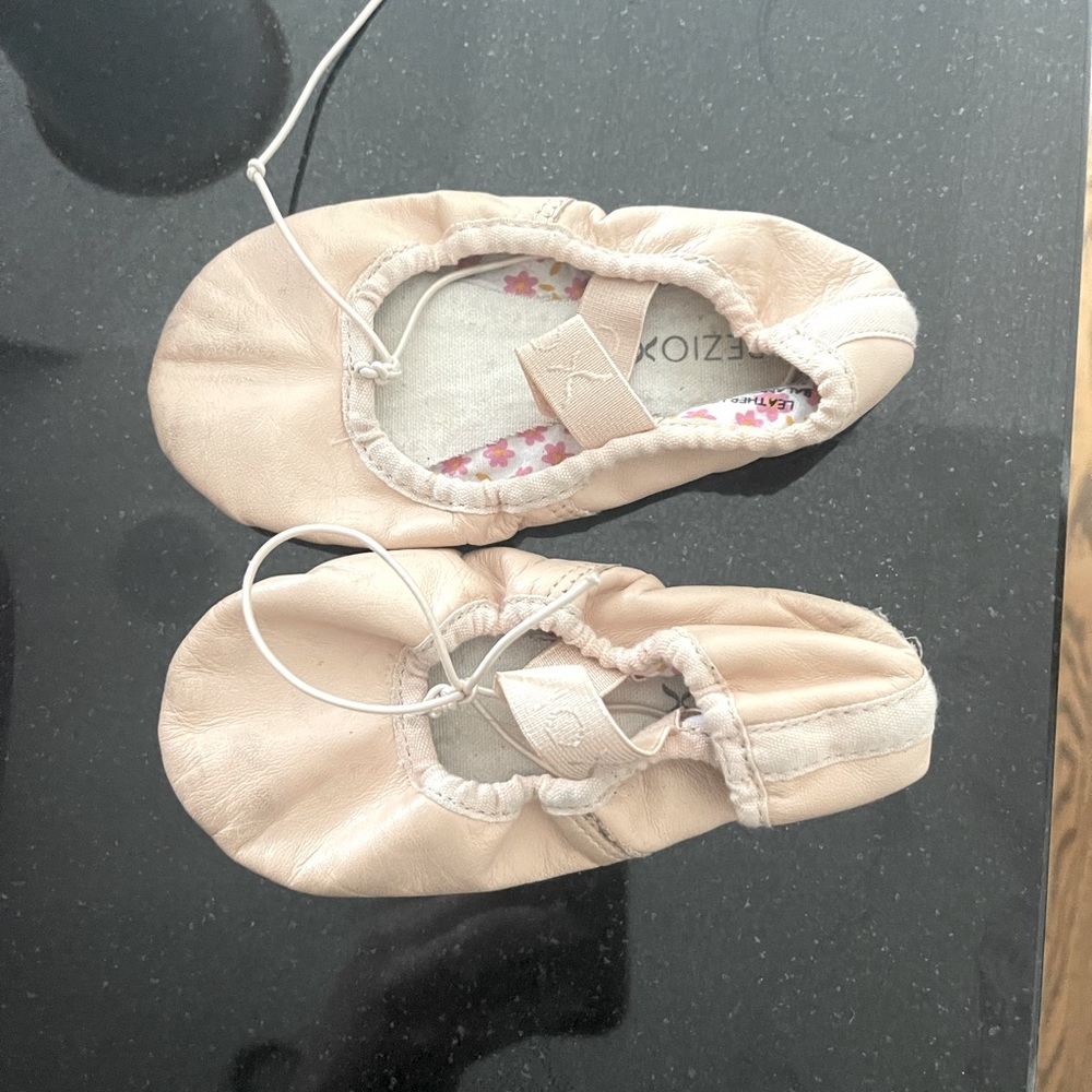 Capezio Ballet Slippers: Girls size 10W